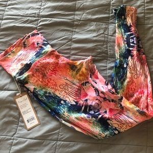 Niyama Sol Endless Water Lily Leggings Size XL